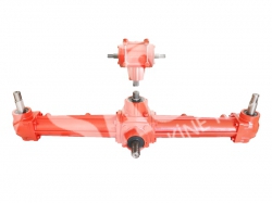 HORIZONTAL MIXER DOUBLE GEARBOX (1050 MM)